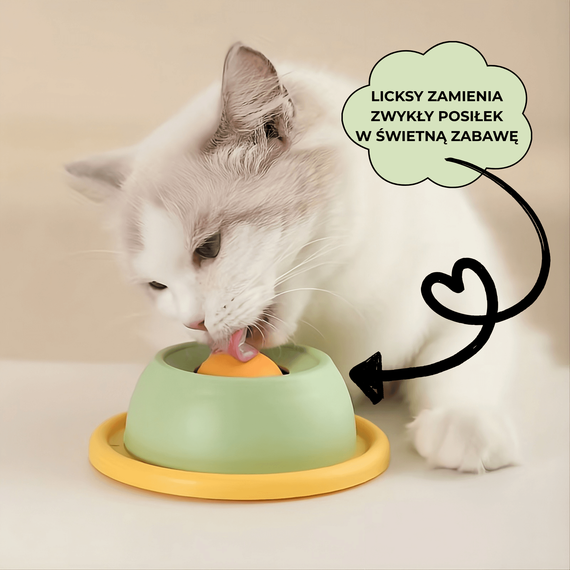 LICKSY = JEDZENIE + ZABAWA