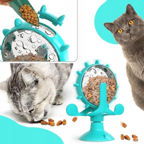 ZABAWKA INTERAKTYWNA NA PRZYSMAKI DLA KOTA