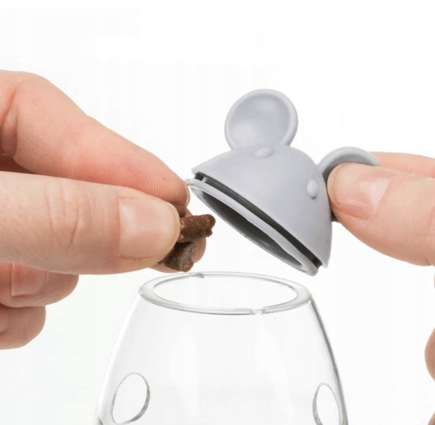 Trixie mysz Wańka Wstańka zabawka dla kota na przysmaki