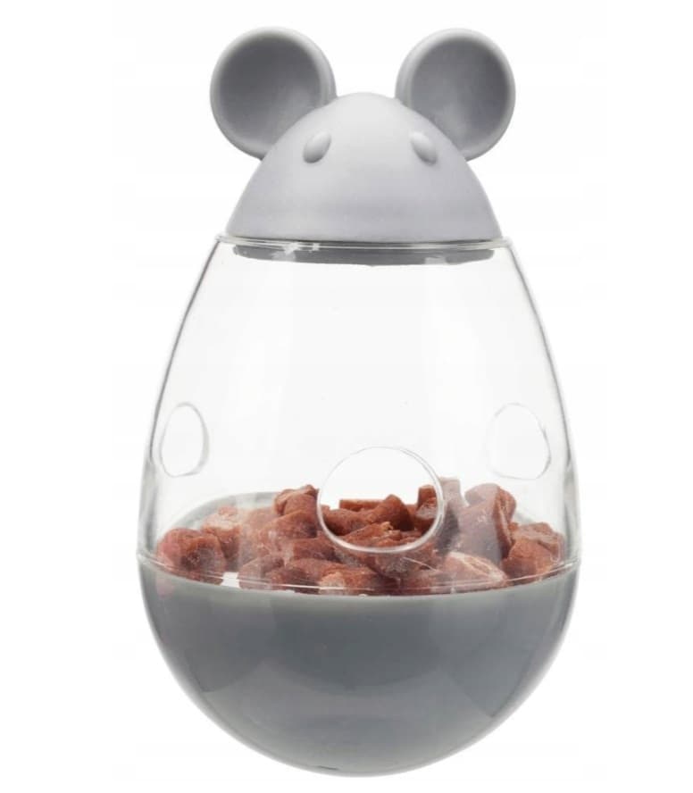 Trixie mysz Wańka Wstańka zabawka dla kota na przysmaki