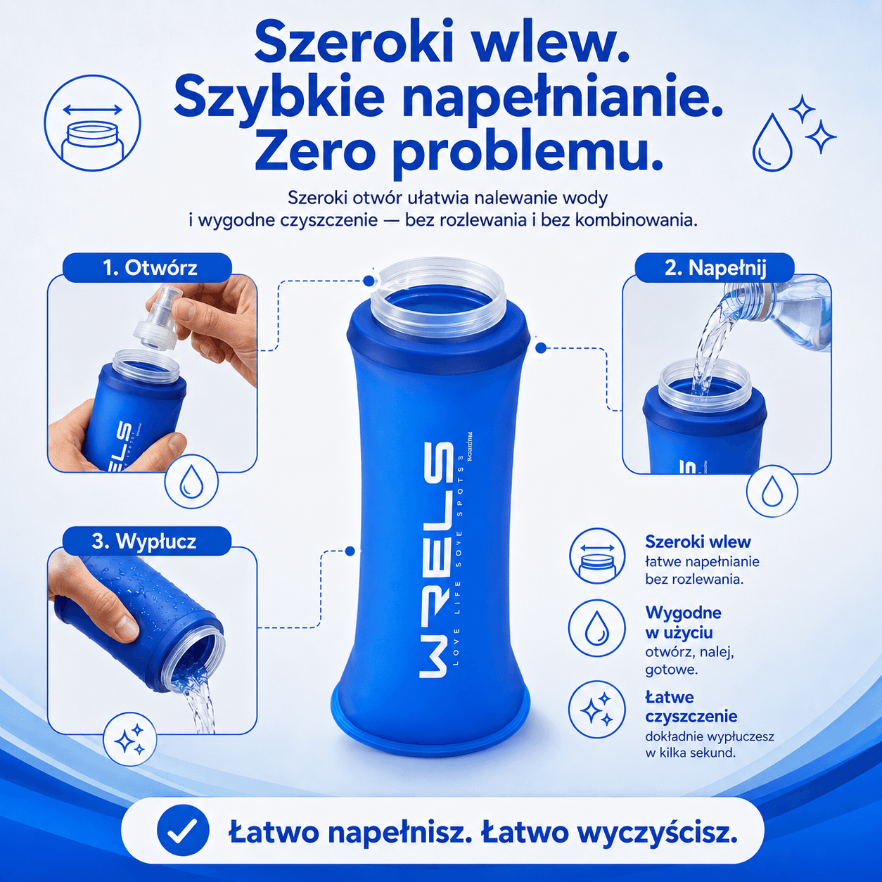 WRELS - BUTELKA Z MYŚLĄ O AKTYWNYCH