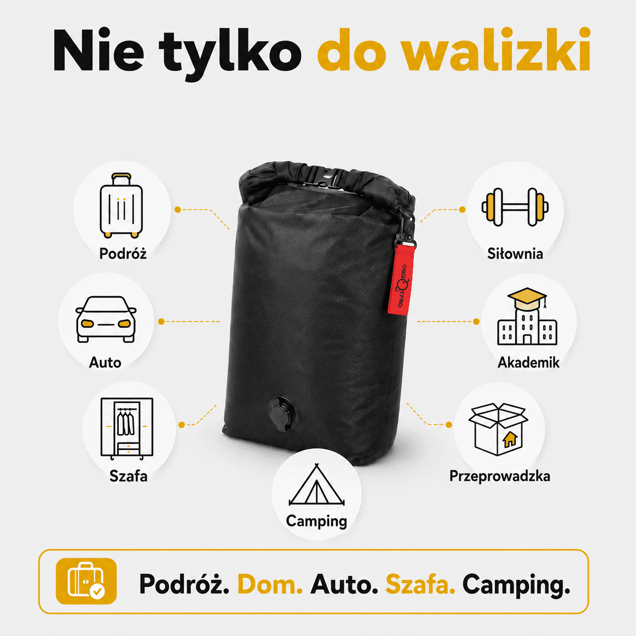 PACKPRO — WIĘCEJ BAGAŻU I WIĘCEJ WOLNEGO MIEJSCA
