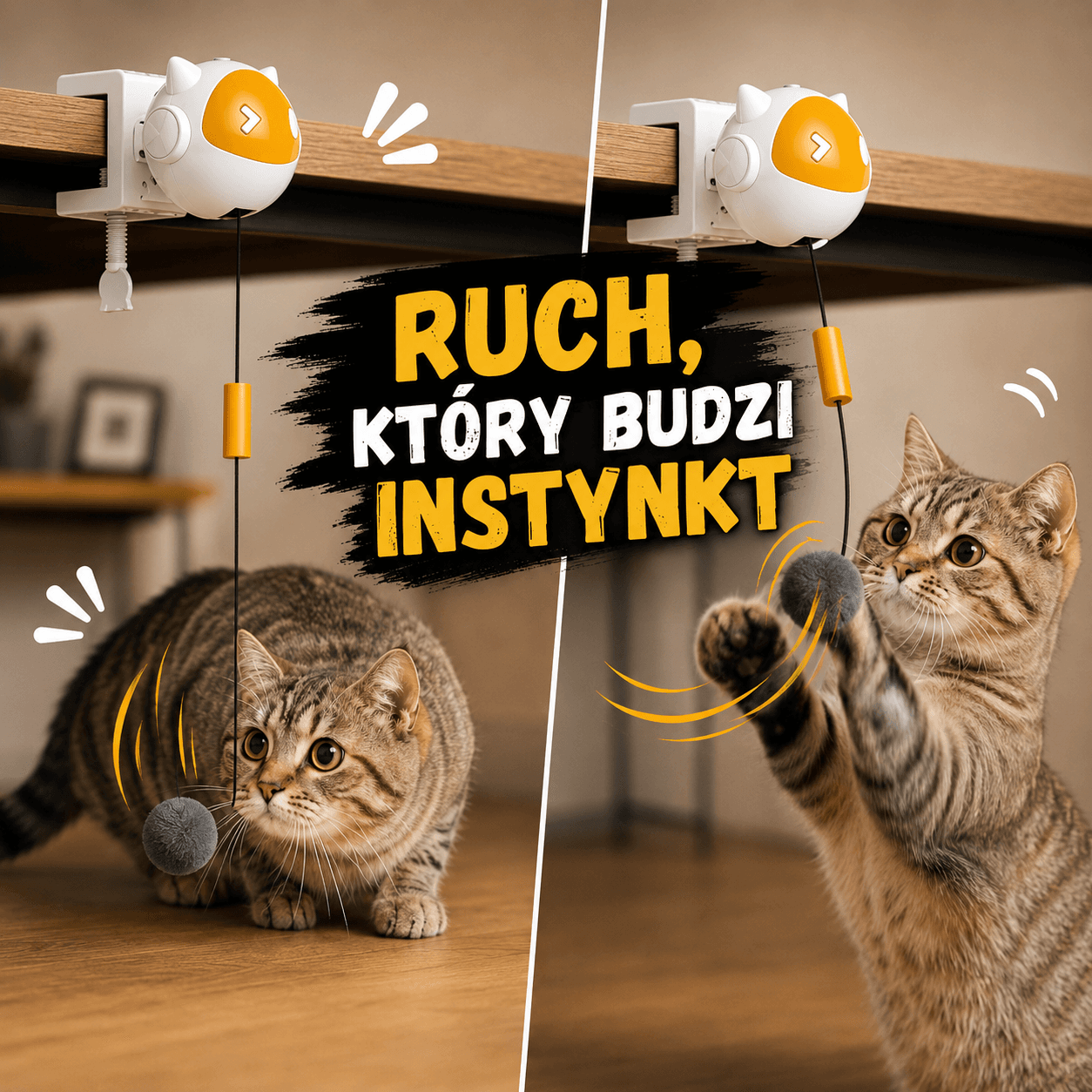 CATHUNT - ZABAWKA, KTÓRA OBUDZI ŁOWCE W TWOIM KOCIE