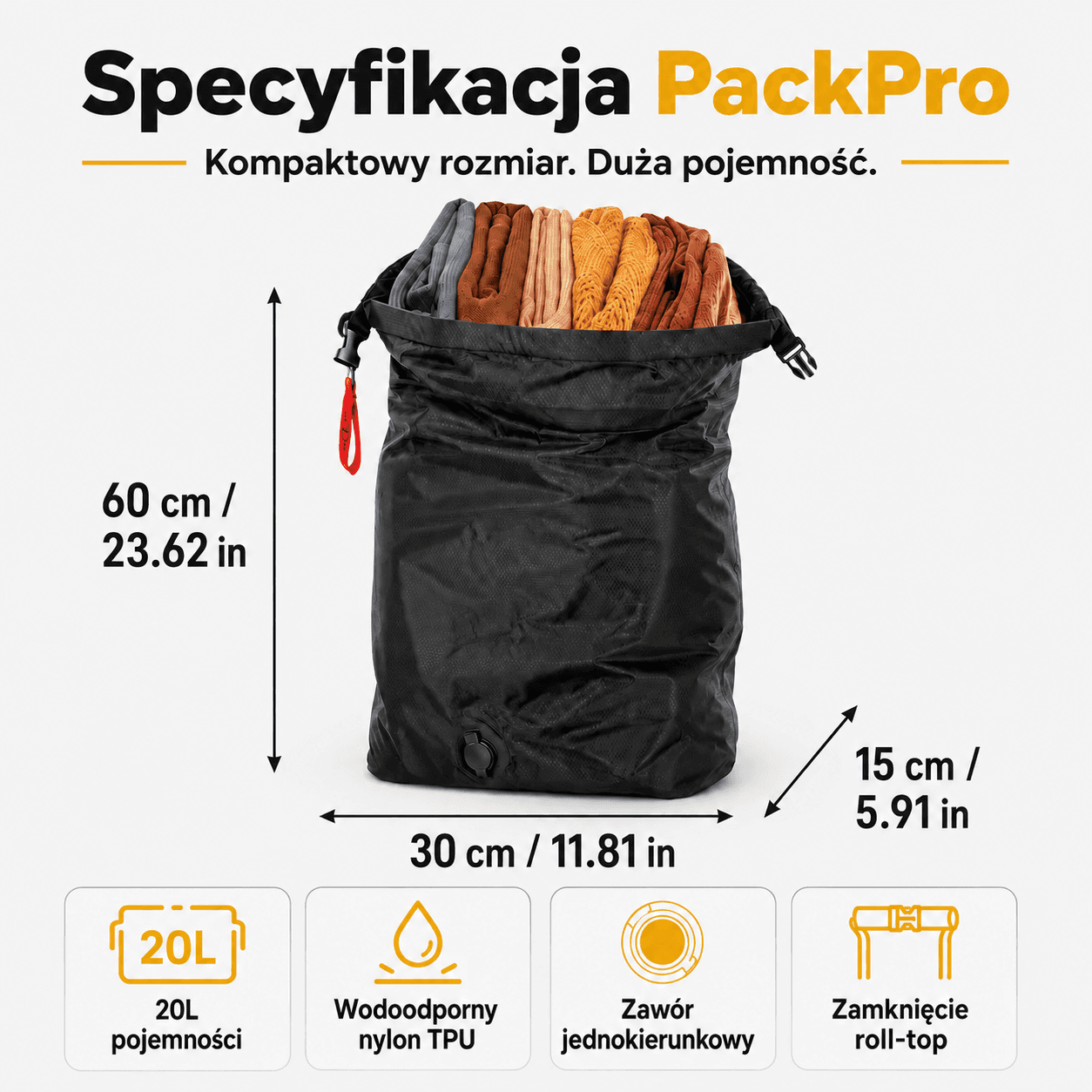 PACKPRO — WIĘCEJ BAGAŻU I WIĘCEJ WOLNEGO MIEJSCA