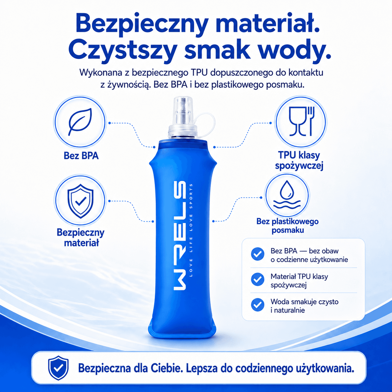WRELS - BUTELKA Z MYŚLĄ O AKTYWNYCH